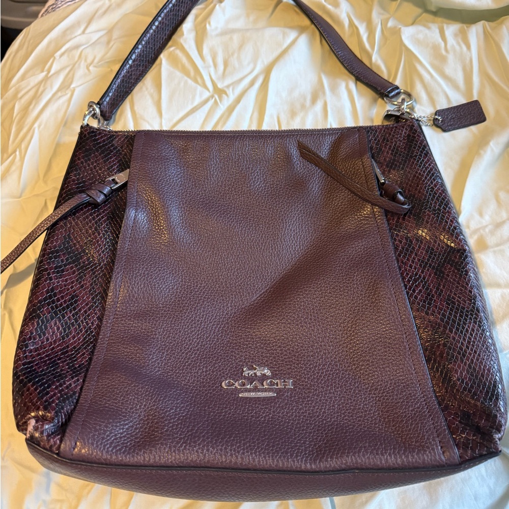 Coach Marlon mixed media bag